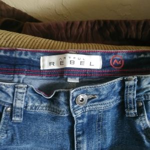 Mens Artful Rebel Distressed Jean